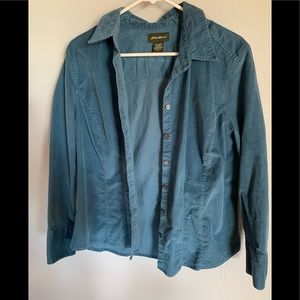 Eddie Bauer Petite XL corduroy shirt
